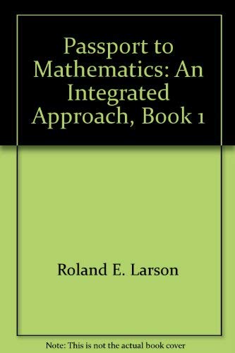 9780669406306: Passport to Mathematics: An Integrated Approach, Book 1