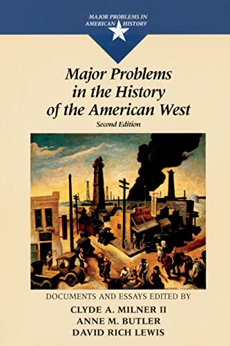 Stock image for Major Problems in the History of the American West: Documents of Essays for sale by Anybook.com