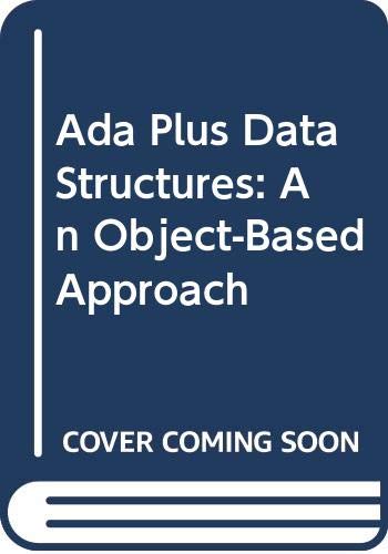 9780669416763: Ada Plus Data Structures (with 3.5" disk)