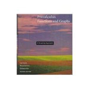 Beispielbild fr Precalculus Functions and Graphs: A Graphing Approach zum Verkauf von Wonder Book