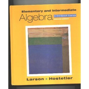 Stock image for Elementary and Intermediate Algebra : A Combined Course for sale by Better World Books