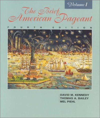 9780669427165: The Brief American Pageant: A History of the Republic: 1