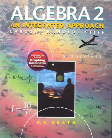Beispielbild fr Algebra 2: An Integrated Approach zum Verkauf von Books of the Smoky Mountains
