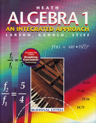 Stock image for Heath Algebra 1: An Integrated Approach for sale by BookHolders