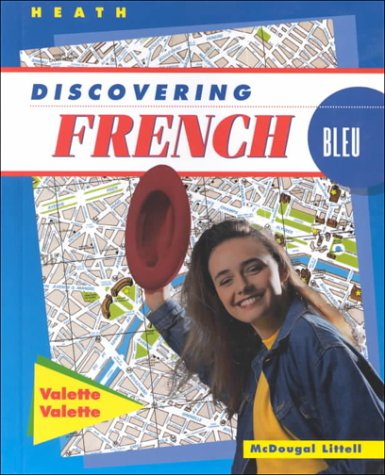 9780669434750: Discovering French: Bleu
