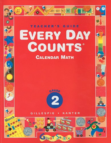 Imagen de archivo de Great Source Every Day Counts: Teacher's Guide Grade 2 a la venta por SecondSale