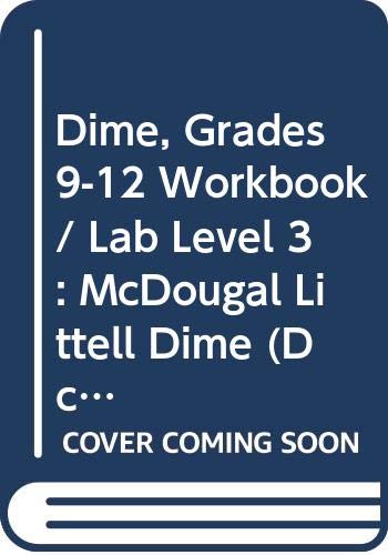 Stock image for McDougal Littell Dime: Workbook/Lab Level 3 (Dch Dime97) (Spanish Edition) for sale by Georgia Book Company