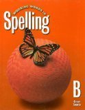 Beispielbild fr Great Source Working Words in Spelling: Student Workbook (Level B) 1998 zum Verkauf von ThriftBooks-Atlanta