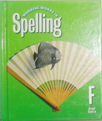 Beispielbild fr Great Source Working Words in Spelling, Level F zum Verkauf von BEST_TEXTBOOKS_DEALS