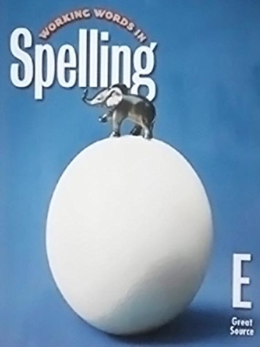 Beispielbild fr Working Word in Spelling zum Verkauf von BOOK BARN & ETC