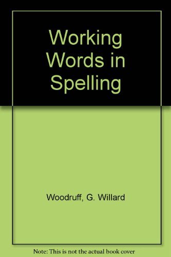 Beispielbild fr Great Source Working Words in Spelling : Teacher's Edition (Level E) 1998 zum Verkauf von Better World Books