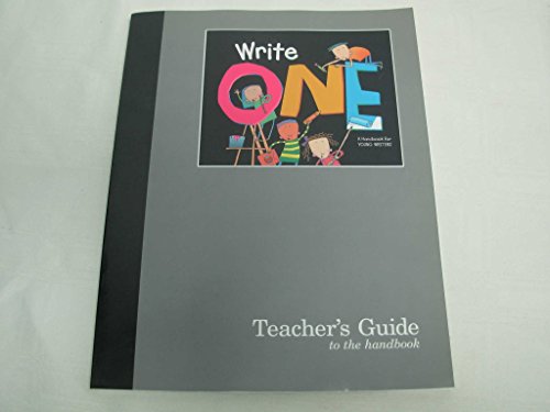 Beispielbild fr Great Source Write One: Teacher's Edition Grade 1 (Write Source 2000 Revision) zum Verkauf von SecondSale