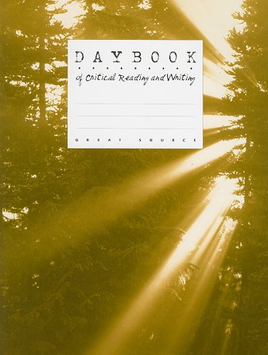 9780669464344: DAYBOOK OF CRITICAL READING &: Critical Reading and Writing Student Edition Grade 11 (Daybooks)