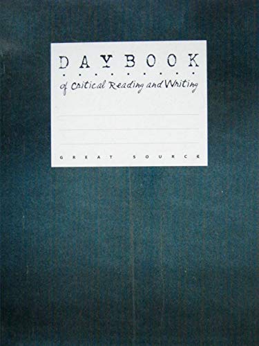 Stock image for Great Source Daybooks: Softcover Student Edition Grade 12 Literature Inc. 1999 for sale by ThriftBooks-Dallas