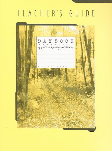 Daybook of Critical Reading and Writing Great Source, Teacher's Guide, Grade 6 (9780669464450) by Ellin Oliver Keene; Michael F. Opitz; Laura Robb