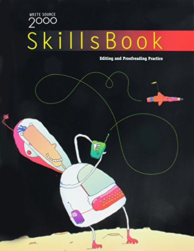Imagen de archivo de Write Source 2000 Skills Book : Editing and Proofreading Practice a la venta por Better World Books