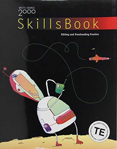 Stock image for Write Source 2000 Skills Book: A Handbook for Writing And Learning for sale by Booksavers of MD