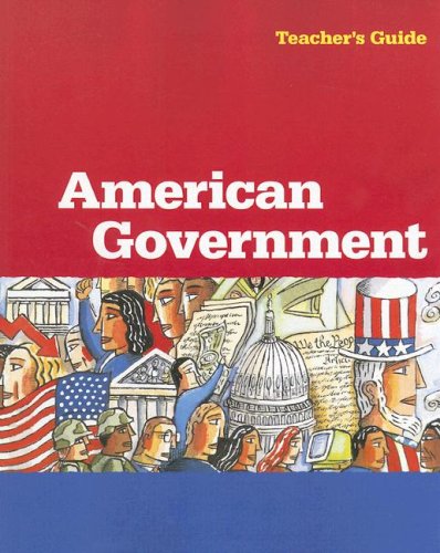 Beispielbild fr Steck-Vaughn American Government: Teacher's Guide 1999 zum Verkauf von SecondSale