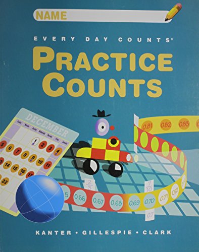 Imagen de archivo de Great Source Every Day Counts: Practice Counts: Student Workbook Grade 5 a la venta por HPB Inc.