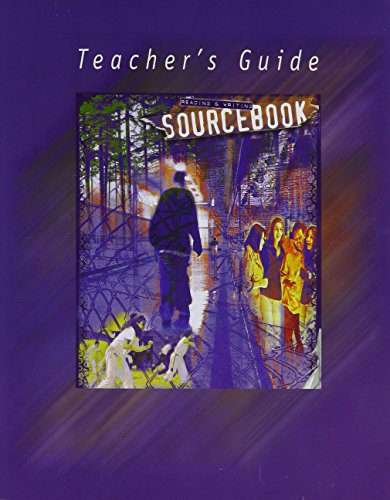 Beispielbild fr Reading and Writing Sourcebook, Grade 9: Teacher's Guide zum Verkauf von Jenson Books Inc
