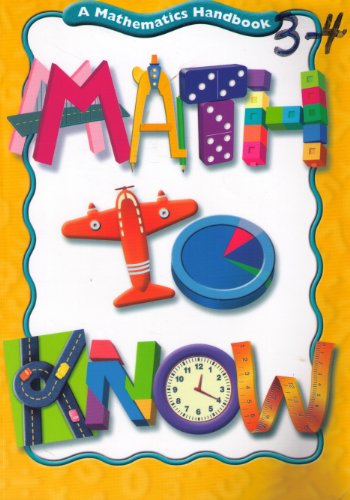 Beispielbild fr Math to Know: A Mathematics Handbook zum Verkauf von SecondSale