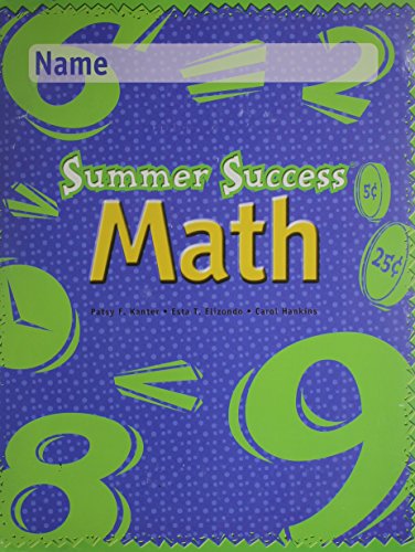 Stock image for Great Source Summer Success Math: Student Edition Grade 4 2000 ; 9780669478532 ; 0669478539 for sale by APlus Textbooks