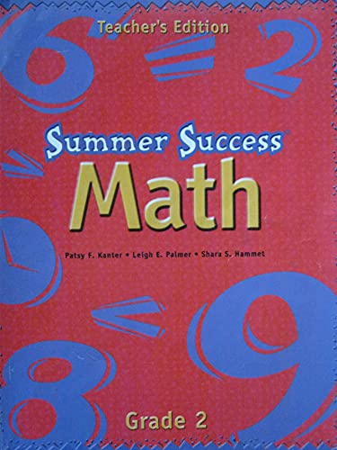 9780669478587: Great Source Summer Success Math: Teacher's Edition Grade 2