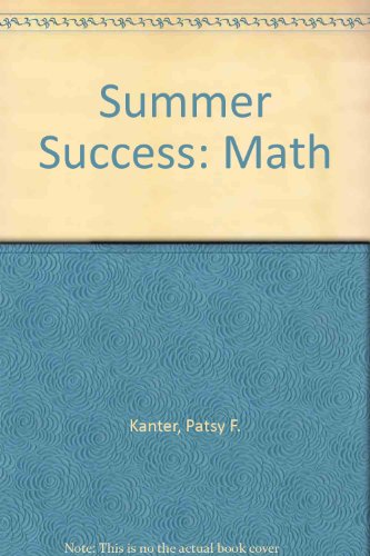 Beispielbild fr Great Source Summer Success Math: Student Edition Grade 8 ; 9780669484458 ; 0669484458 zum Verkauf von APlus Textbooks