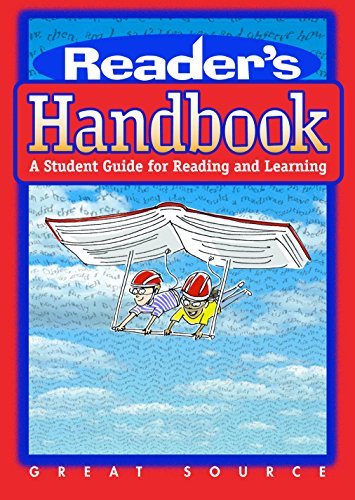 Imagen de archivo de Readers Handbook: A Students Guide for Reading and Learning a la venta por BookHolders