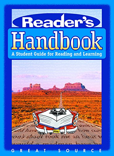 Imagen de archivo de Reader's Handbook: A Students Guide for Reading and Learning a la venta por BookHolders