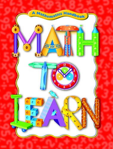 Great Source Math to Learn: Classroom Bundle Grades K - 3 (Math Handbooks) (9780669493481) by Mary C. Cavanagh