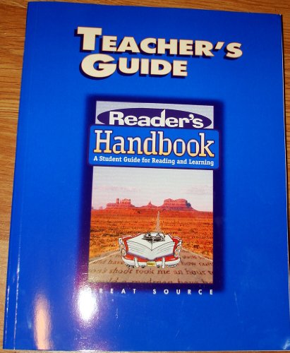 Imagen de archivo de Great Source Reader's Handbooks : Teacher's Guide Grade 9 2002 a la venta por Better World Books