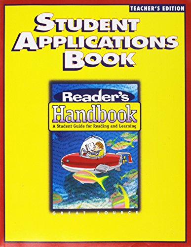 Stock image for Great Source Reader's Handbooks : Teacher's Edition Grade 4 2002 for sale by Better World Books: West