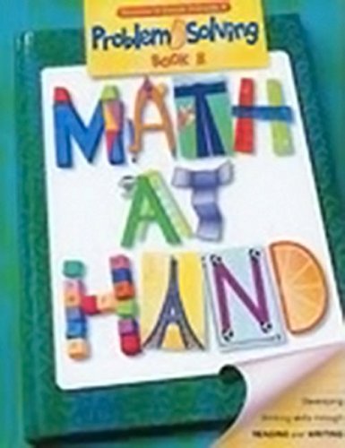 Beispielbild fr Math at Hand Problem Solving: Teacher's Guide Grade 6 2003 zum Verkauf von SecondSale