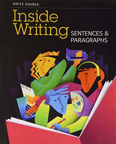 9780669503999: Inside Writing: Sentences and Paragraphs (Write So