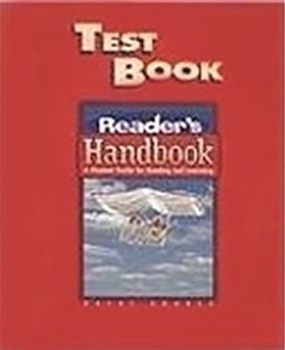 Reader's Handbook Gr 6-8: Test Book; Multiple-Choice Tests; Short-Answer Tests (9780669504224) by Laura Robb