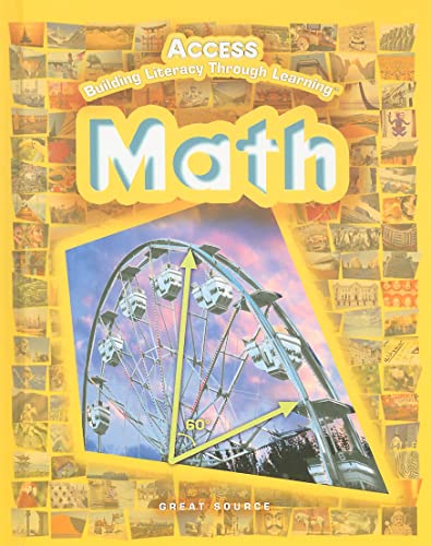 9780669508932: Access Math: Student Edition Grades 5-12 2005: Building Literacy Through Learning