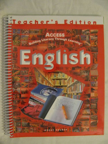 Stock image for Access English, Teacher's Edition, Grades 6 - 8 for sale by Book Deals
