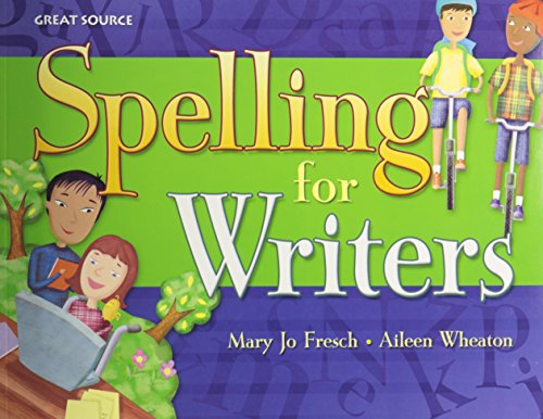 Beispielbild fr Great Source Spelling for Writers: Student Edition Grade 4 zum Verkauf von TextbookRush