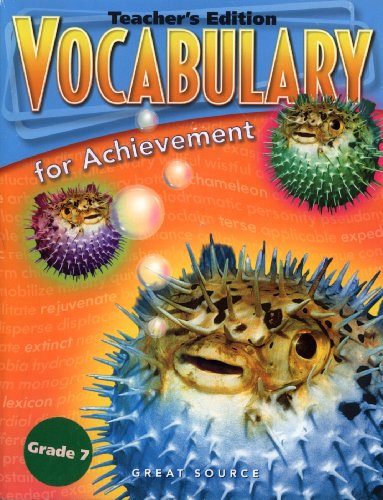 9780669517620: Vocabulary for Achievement (First Course)
