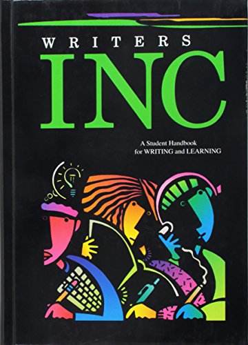 Imagen de archivo de Writers INC : A Student Handbook for Writing and Learning a la venta por Allied Book Company Inc.