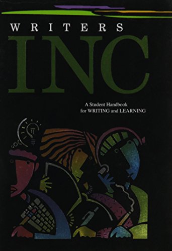 Stock image for Writers INC: A Student Handbook for Writing and Learning (Great Source Writer's Inc) for sale by SecondSale