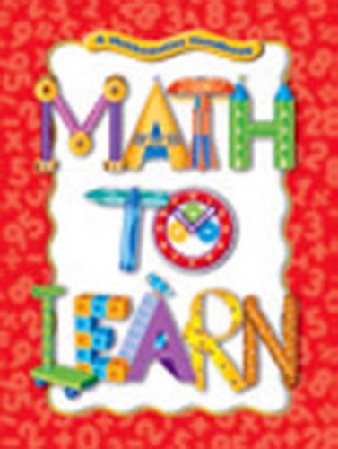 Beispielbild fr Math to Learn : A Mathematics Handbook zum Verkauf von Better World Books