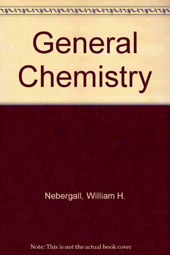 Stock image for General Chemistry for sale by Better World Books