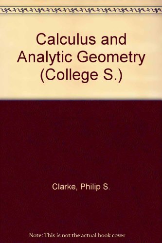 9780669758795: Calculus and analytic geometry