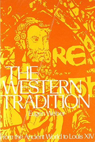 Beispielbild fr The Western Tradition : From the Ancient World to Louis XIV zum Verkauf von Better World Books