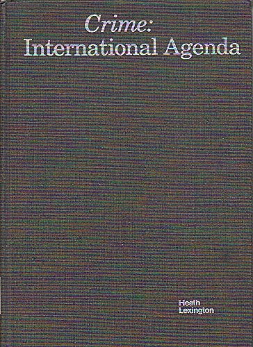 Beispielbild fr Crime : International Agenda zum Verkauf von Better World Books: West