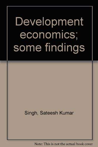 9780669836264: Development Economics: Theory and Findings (Lexington Books)