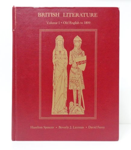 Stock image for British Literature for sale by Front Cover Books