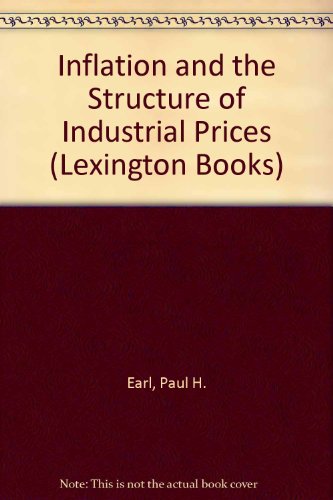 Stock image for Inflation and the Structure of Industrial Prices for sale by Navalperson Books and More from Bob